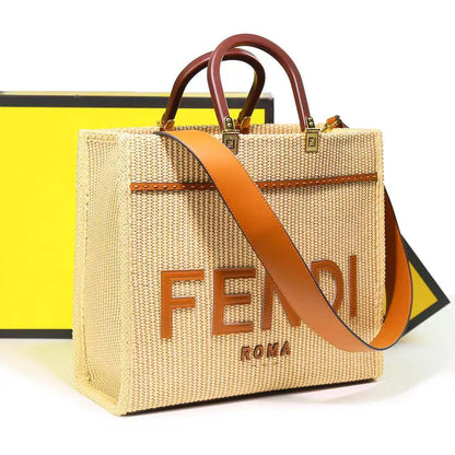 FENDI Women Bag – Premium Tote Bag | Master Series Quality (Beige Brown)