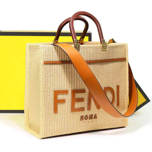 FENDI Women Bag – Premium Tote Bag | Master Series Quality (Beige Brown)