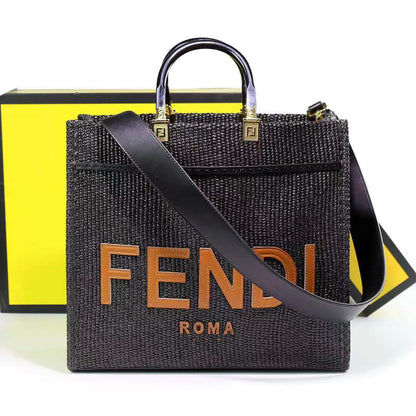 FENDI Women Bag – Premium Tote Bag | Master Series Quality (Black Brown)