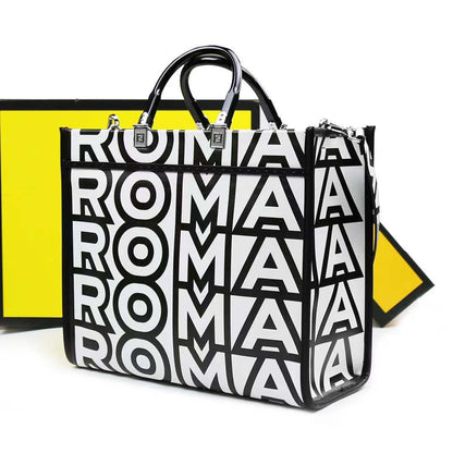 FENDI Women Bag – Premium Tote Bag | Master Series Quality (Black & White)
