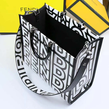 FENDI Women Bag – Premium Tote Bag | Master Series Quality (Black & White)