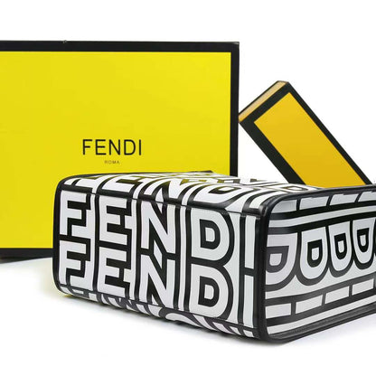 FENDI Women Bag – Premium Tote Bag | Master Series Quality (Black & White)