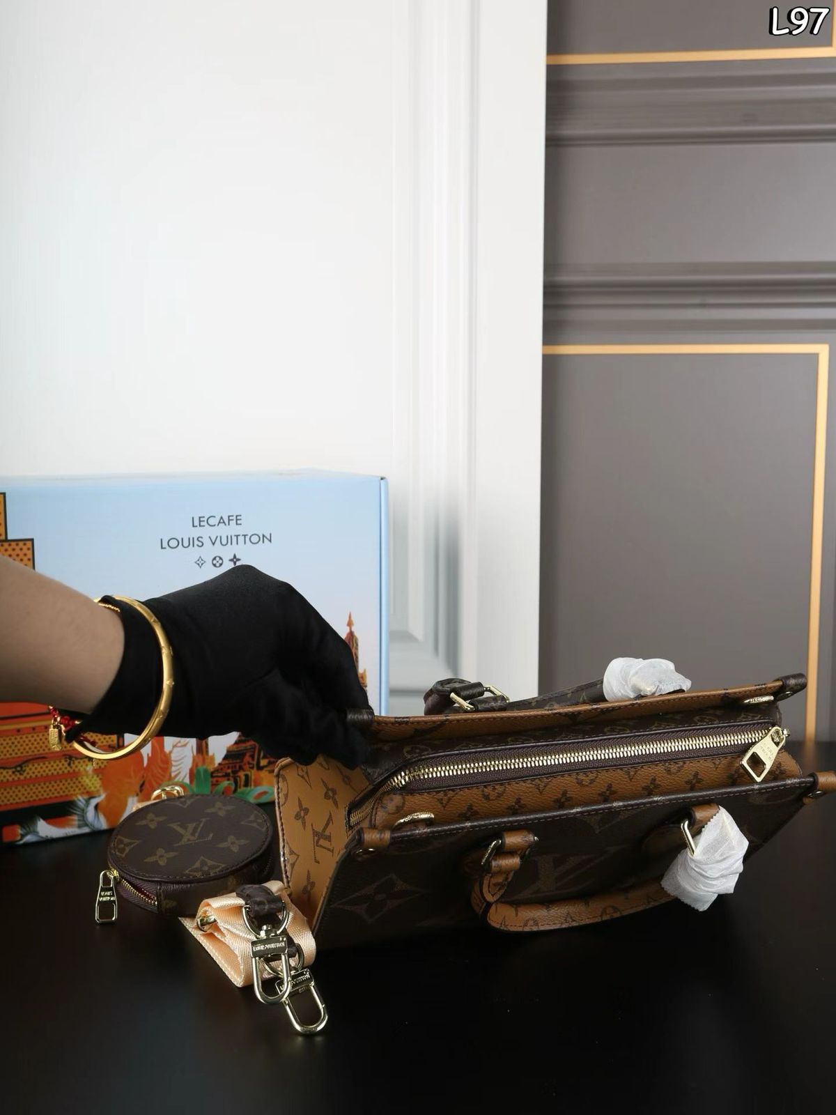 Louis Vuitton Cross Bag – Master Series (Chocolate & Brown)