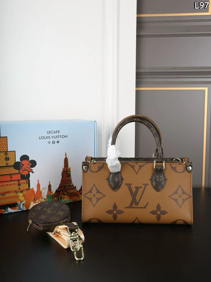 Louis Vuitton Cross Bag – Master Series (Chocolate & Brown)