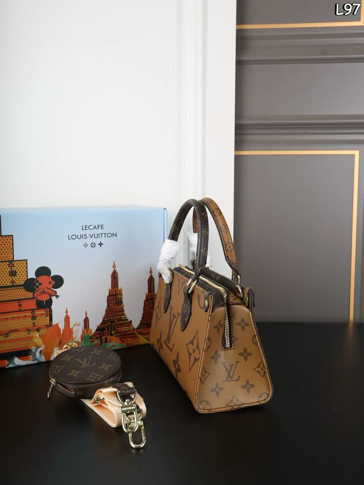 Louis Vuitton Cross Bag – Master Series (Chocolate & Brown)