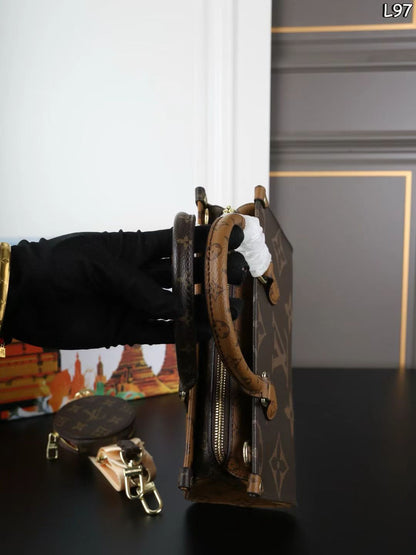 Louis Vuitton Cross Bag – Master Series (Chocolate & Brown)