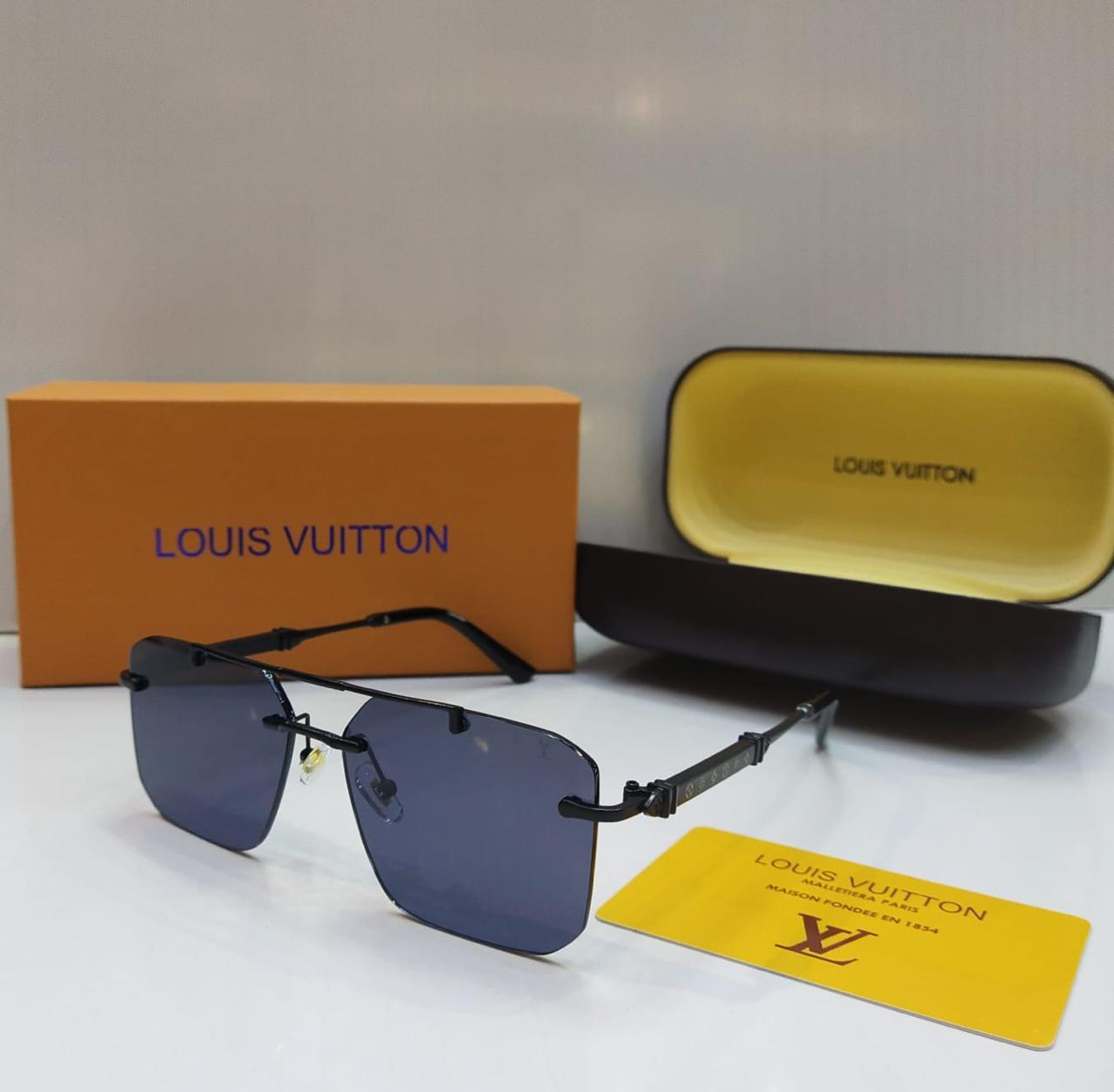 Louis Vuitton Branded Sunglasses – Luxury Unisex with Brand Box Case-4