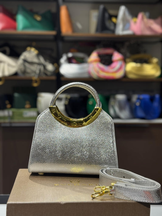 BVLGARI ROMA Metropolitan – Premium Women Bag (Silver)