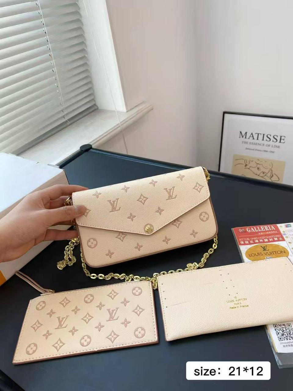 Louis Vuitton Pochette Félicie – Premium Women Bag (Cream Off White)