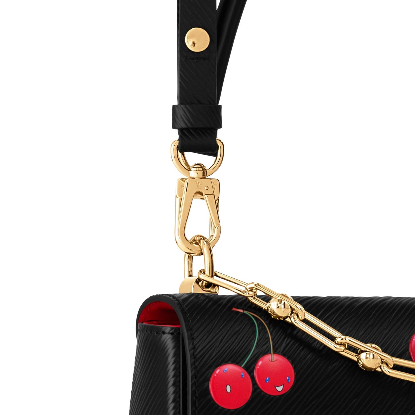 Louis Vuitton x Murakami – LV x TM Twist MM Crossbody Bag (Black)