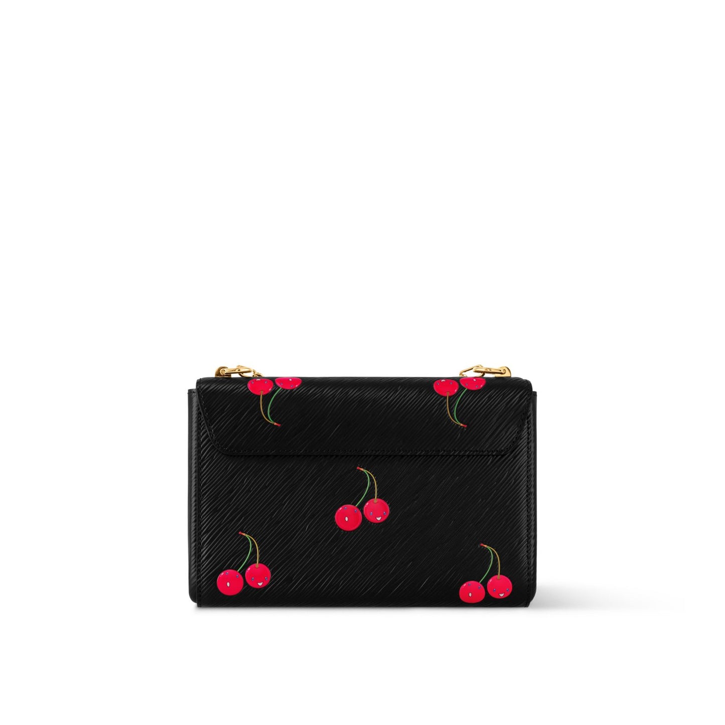 Louis Vuitton x Murakami – LV x TM Twist MM Crossbody Bag (Black)