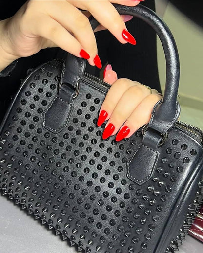 Christian Louboutin Paloma Medium Top Handle Bag – Premium Quality (Black)