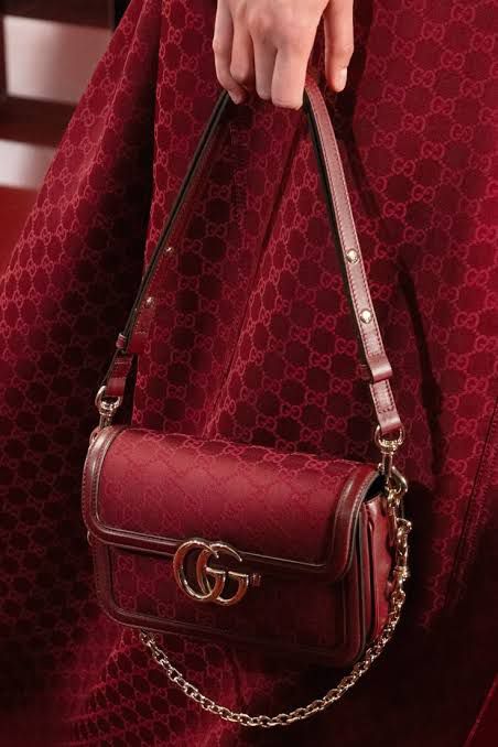 Gucci Go Small Shoulder Bag – Premium Quality (Maroon)