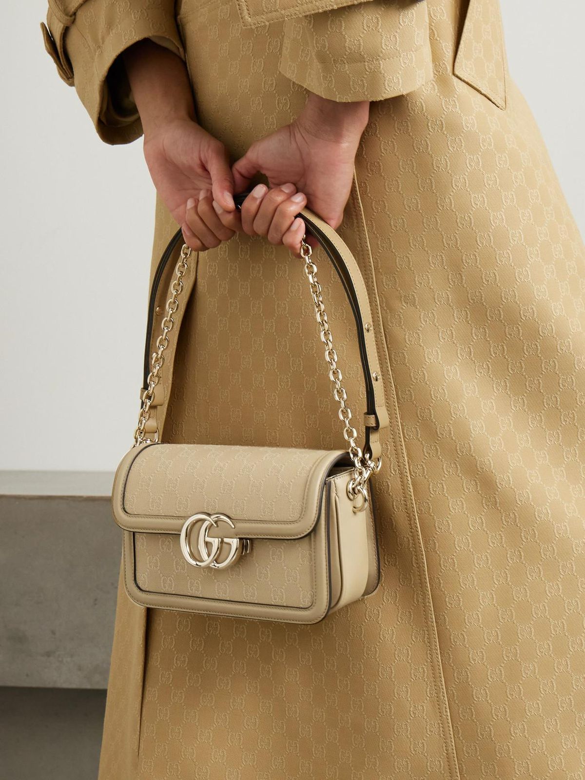 Gucci Go Small Shoulder Bag – Premium Quality (Beige)