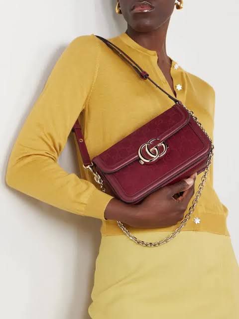 Gucci Go Small Shoulder Bag – Premium Quality (Maroon)