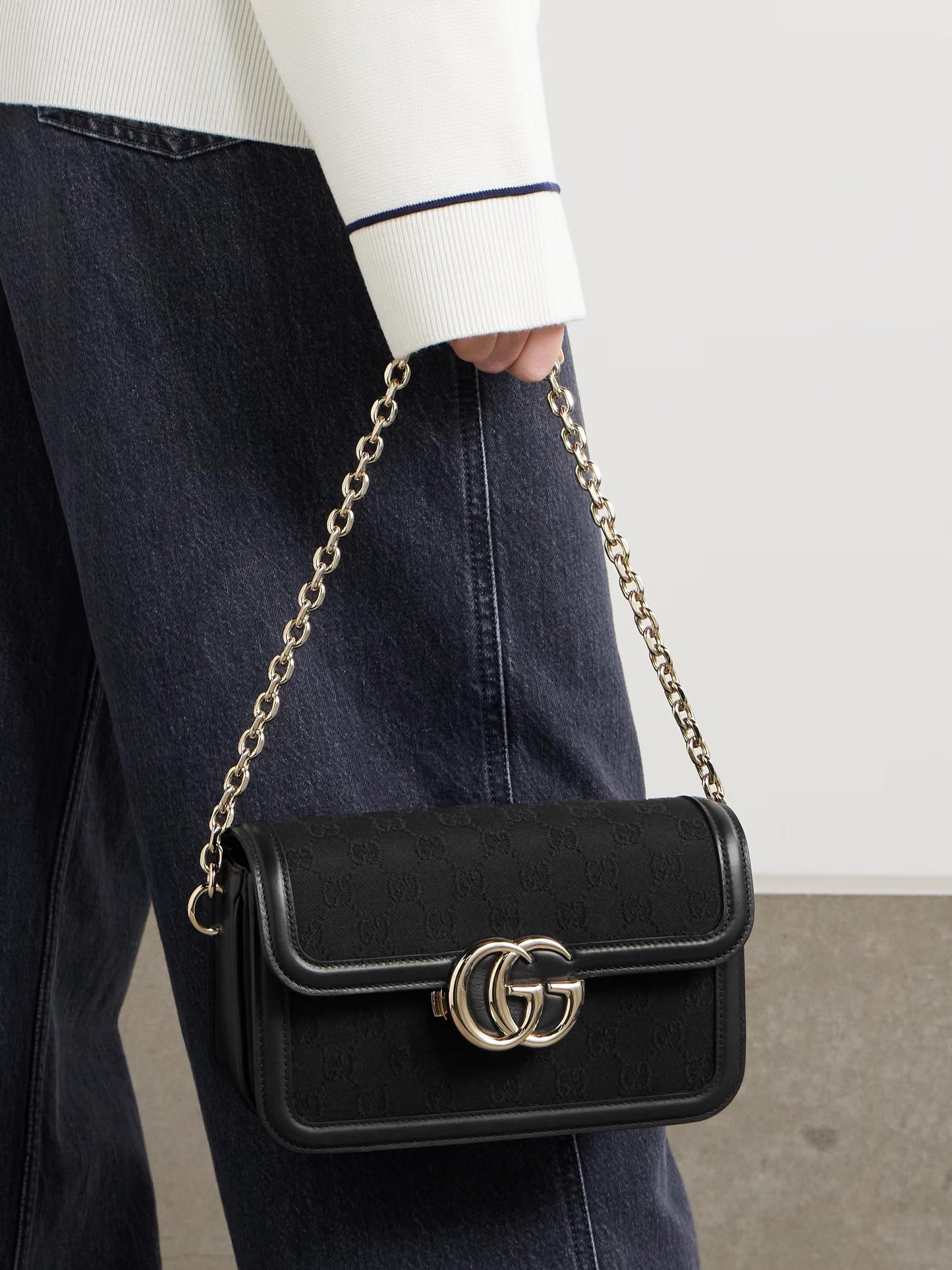 Gucci Go Small Shoulder Bag – Premium Quality (Black)