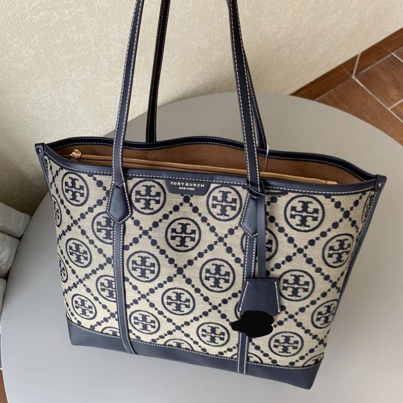 Tory Burch Master Quality Tote Bag – Premium Edition (Blue)