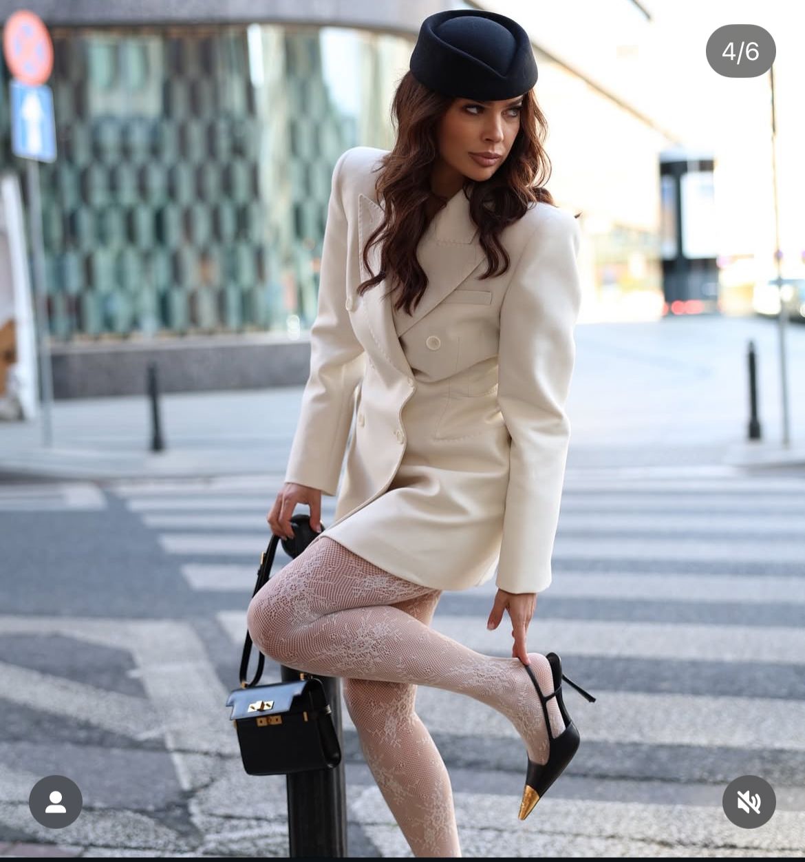 YSL Jeanne Slingback Pumps in Smooth Leather – Premium Quality (Black)