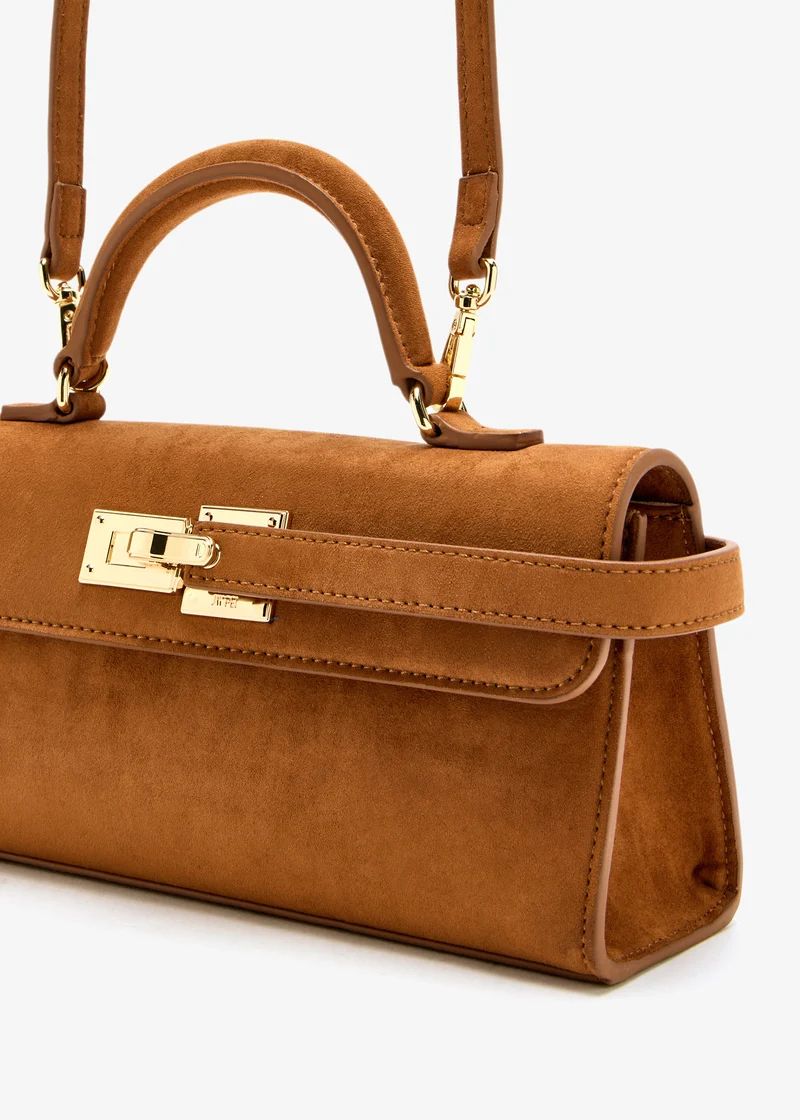 JW PEI Keyla Top Handle Bag – Vegan Leather | Premium Quality (Mustard)