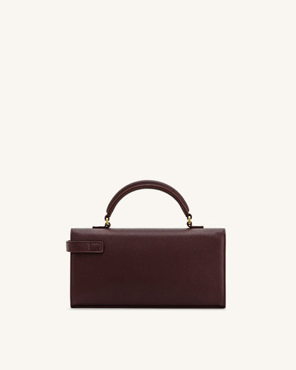 JW PEI Keyla Top Handle Bag – Vegan Leather | Premium Quality (Maroon)