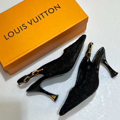 LOUIS VUITTON – PREMIUM QUALITY HEELS FOR WOMEN (Black)