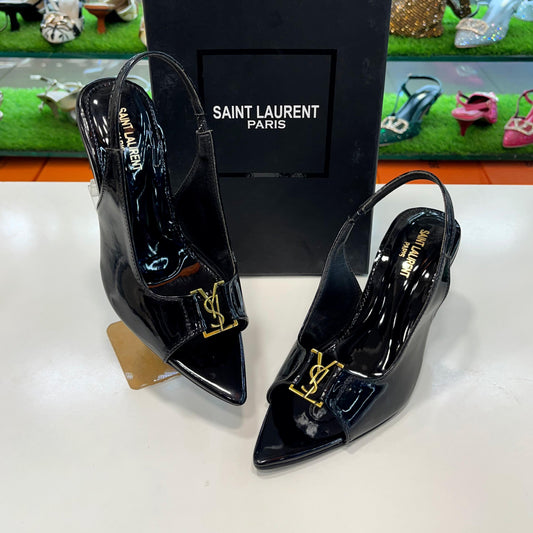 YSL Heel Pumps – Premium Quality (Black)