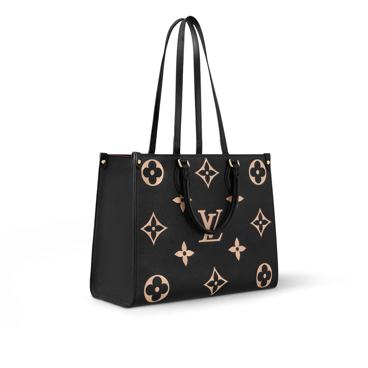LOUIS VUITTON OnTheGo MM – Master Series Full Size Women Bag (Beige Black)