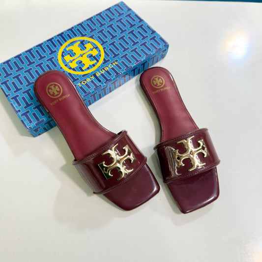 TORY Softy Flat Slippers – Premium Quality Women Flats (Maroon)