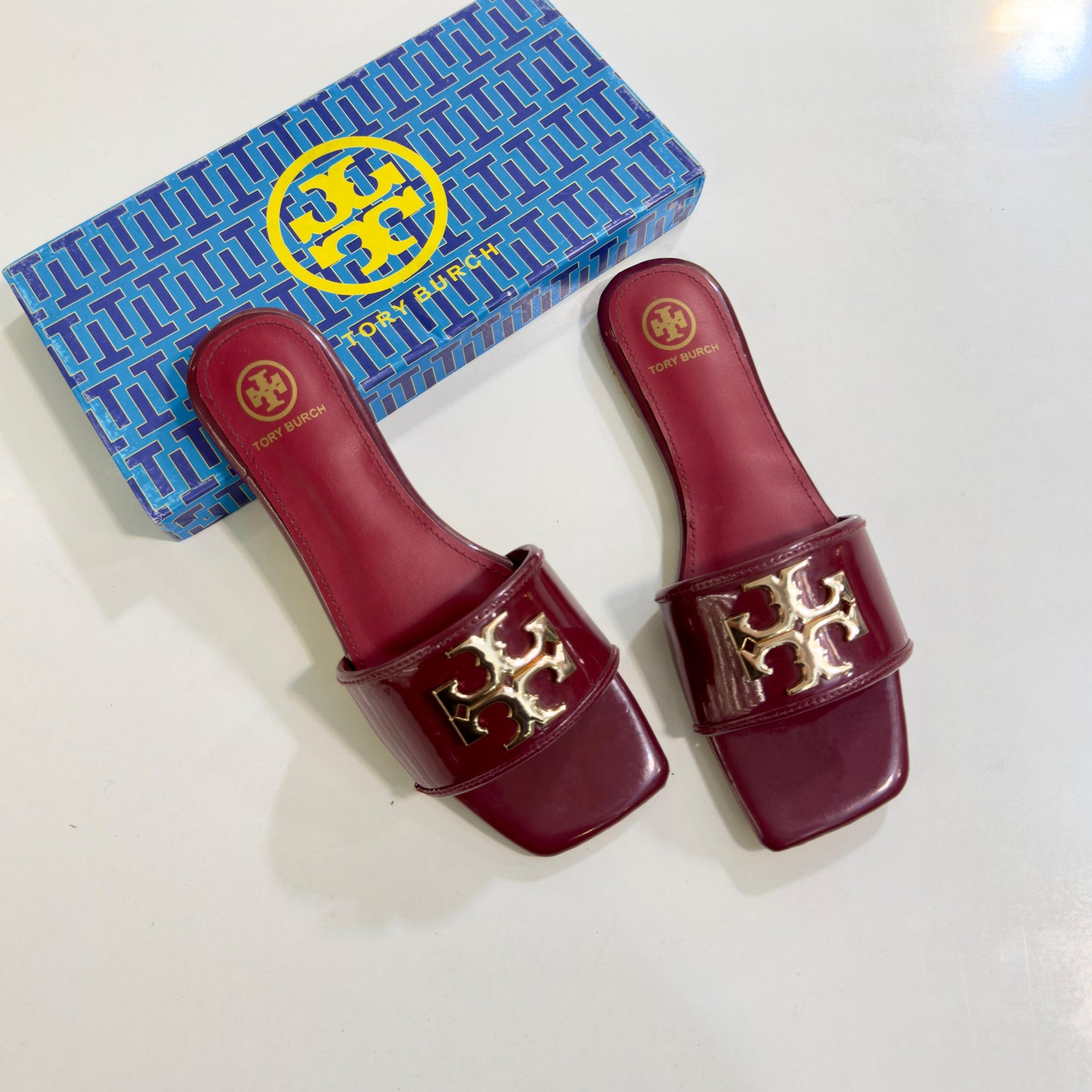 TORY Softy Flat Slippers – Premium Quality Women Flats (Maroon)