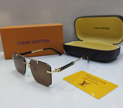 Louis Vuitton Branded Sunglasses – Luxury Unisex with Brand Box Case-3