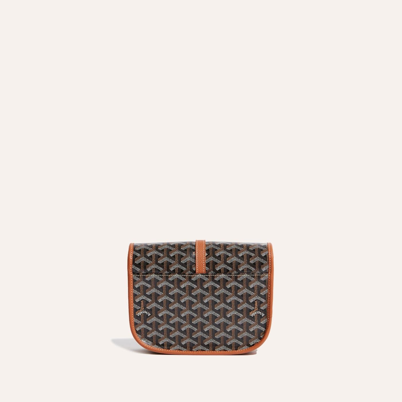 GOYARD Belvedere PM Women Bag – Crossbody Designer Luxury (Brown Black)
