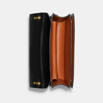 C-O-A-C-H Bandit Shoulder Women Bag – Refined Calf Leather (Black)