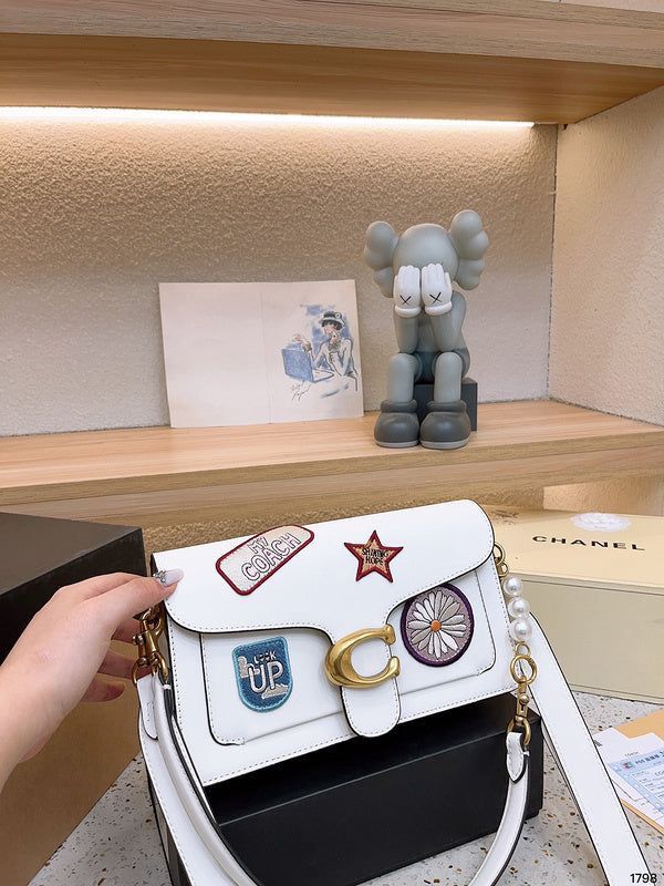 C-O-A-C-H Tabby 26 Crossbody Bag – Master Quality (White)