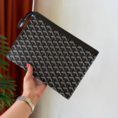 GOYARD SENAT MM POUCH – Women Bag (Black)