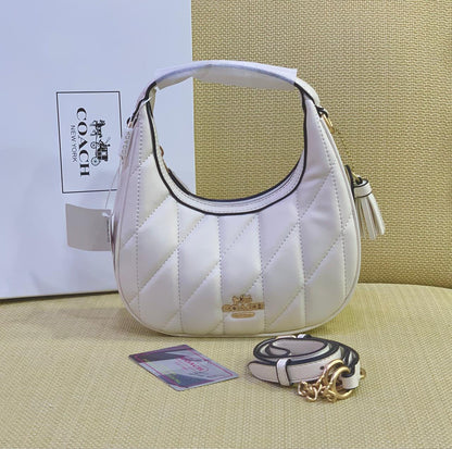 C-O-A-C-H CROSSBODY BAG – Women Bag (Master Quality) (White)