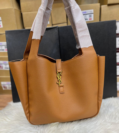 YVES SAINT LAURENT LE 5 À 7 BEA TOTE – Women Bag (Brown)