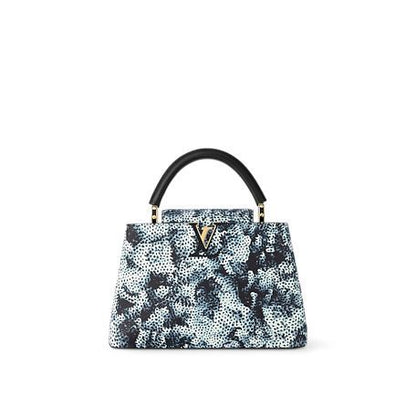 LOUIS VUITTON CAPUCINES – Women Bag (Master Series) (Black & White)