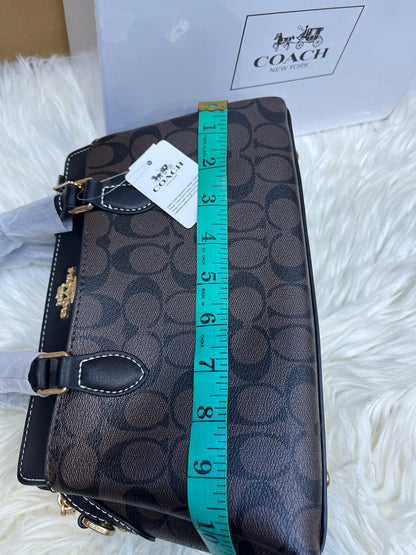 C-O-A-C-H DARCIE CARRYALL BAG – Women Bag (Beige Brown)