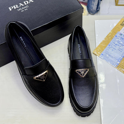 PRADA PREMIUM GENTS SHOES – Luxury Footwear (Black)