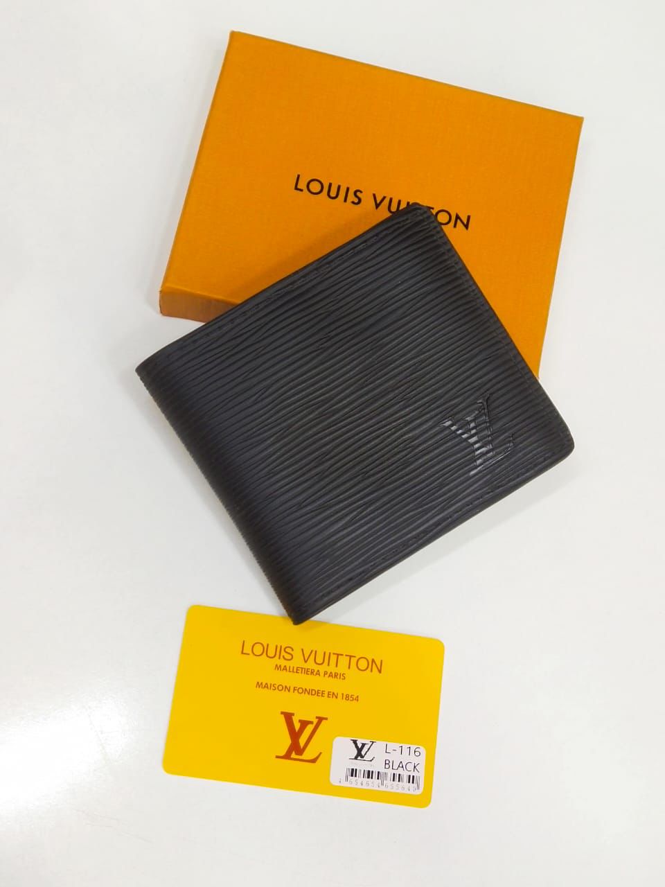LV Louis Vuitton Wallet (Black)