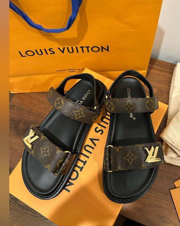 LOUIS VUITTON CASUAL SHOES – Women & Men (Brown Black)