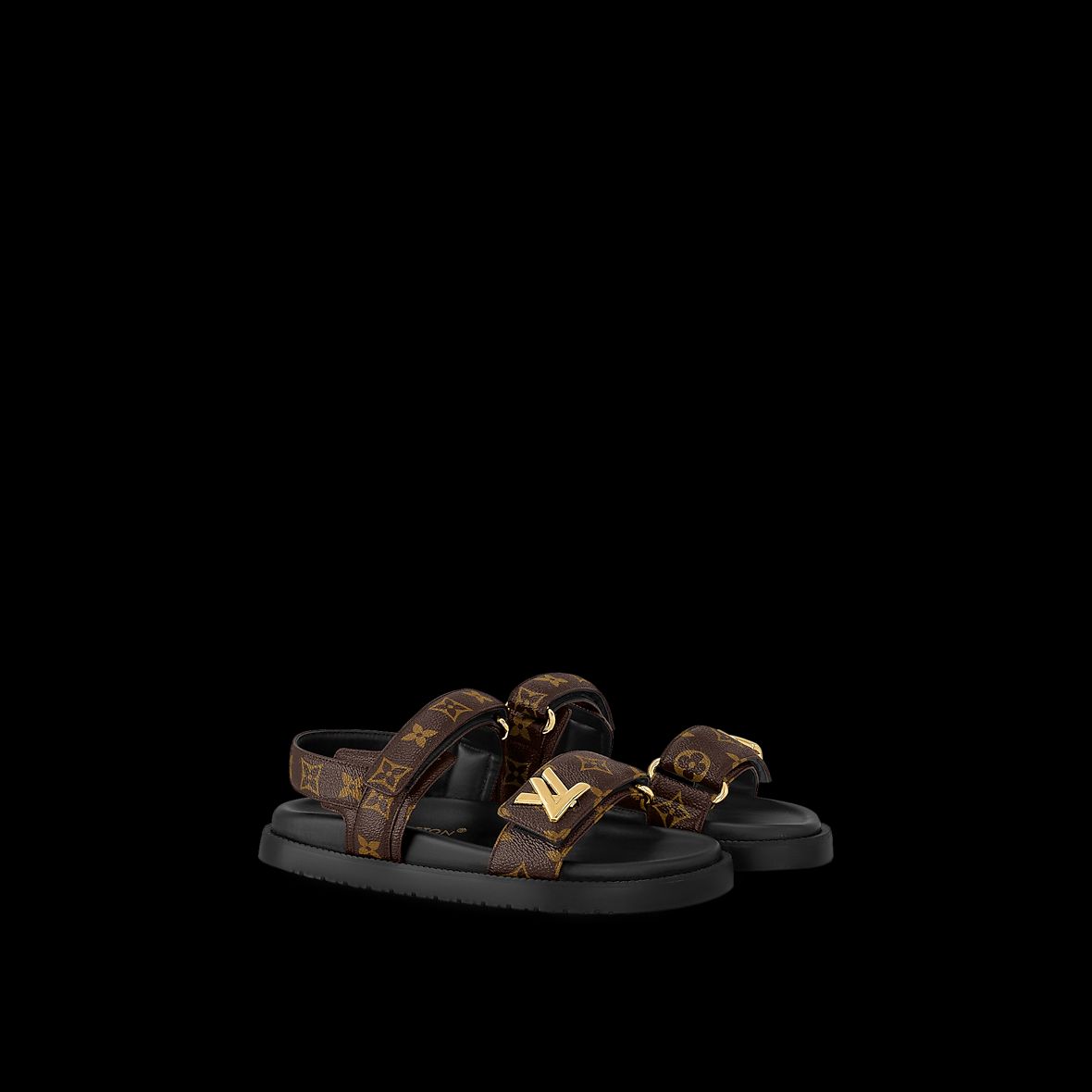 LOUIS VUITTON CASUAL SHOES – Women & Men (Brown Black)