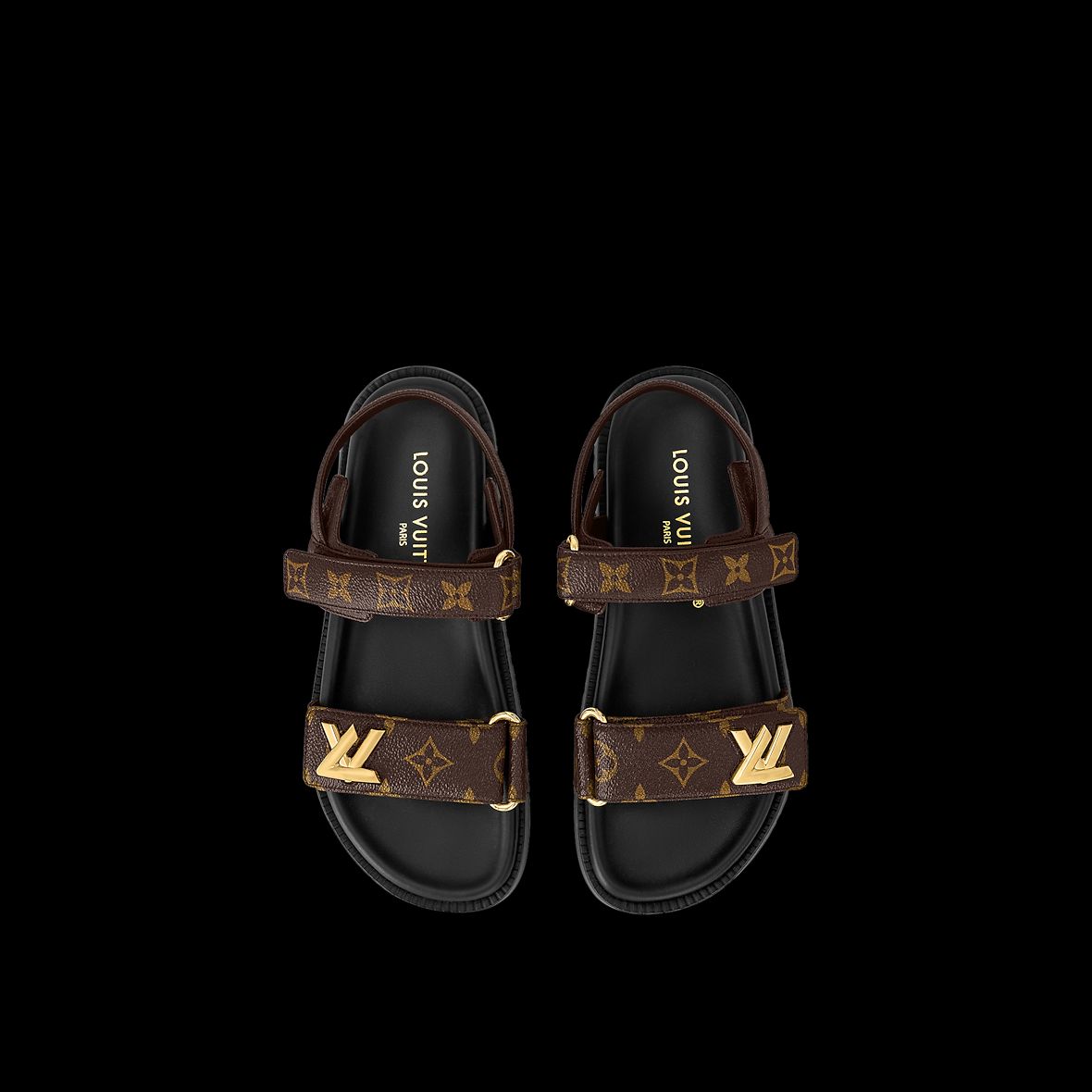 LOUIS VUITTON CASUAL SHOES – Women & Men (Brown Black)