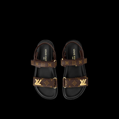 LOUIS VUITTON CASUAL SHOES – Women & Men (Brown Black)