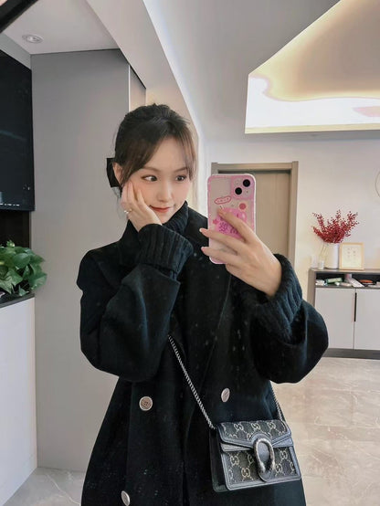 GUCCI DIONYSUS MINI GG LEATHER – Women Bag (Black)