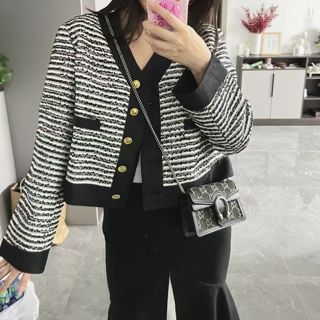 GUCCI DIONYSUS MINI GG LEATHER – Women Bag (Black)