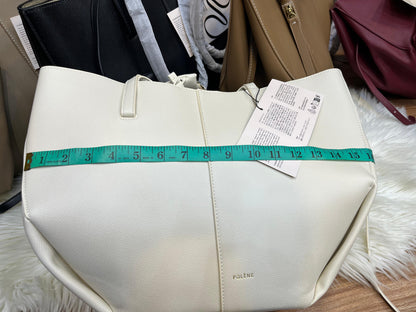 P-O-L-È-N-E CYME EDITION TEXTURED TAUPE – Women Bag (Maroon)