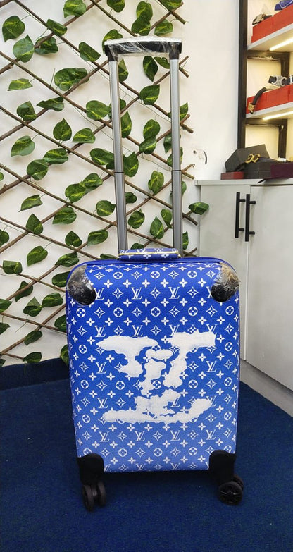 LV Louis Vuitton Branded Travelling Bags Set (Blue)