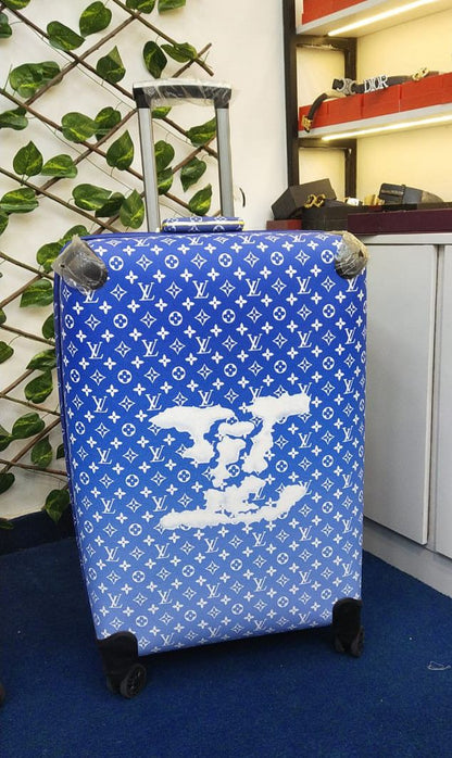 LV Louis Vuitton Branded Travelling Bags Set (Blue)