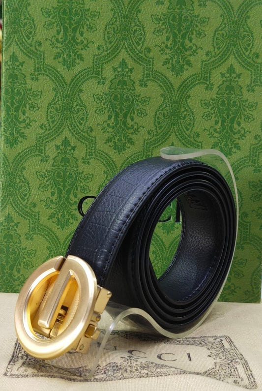 GUCCI Branded Leather Belt – Unisex | Premium Quality (With Box-1)